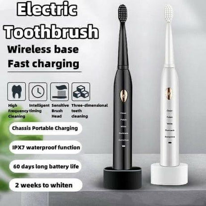 Electric Toothbrushes For Adults Kids | Smart Timer Usb Charge Rechargeable 5 Modes